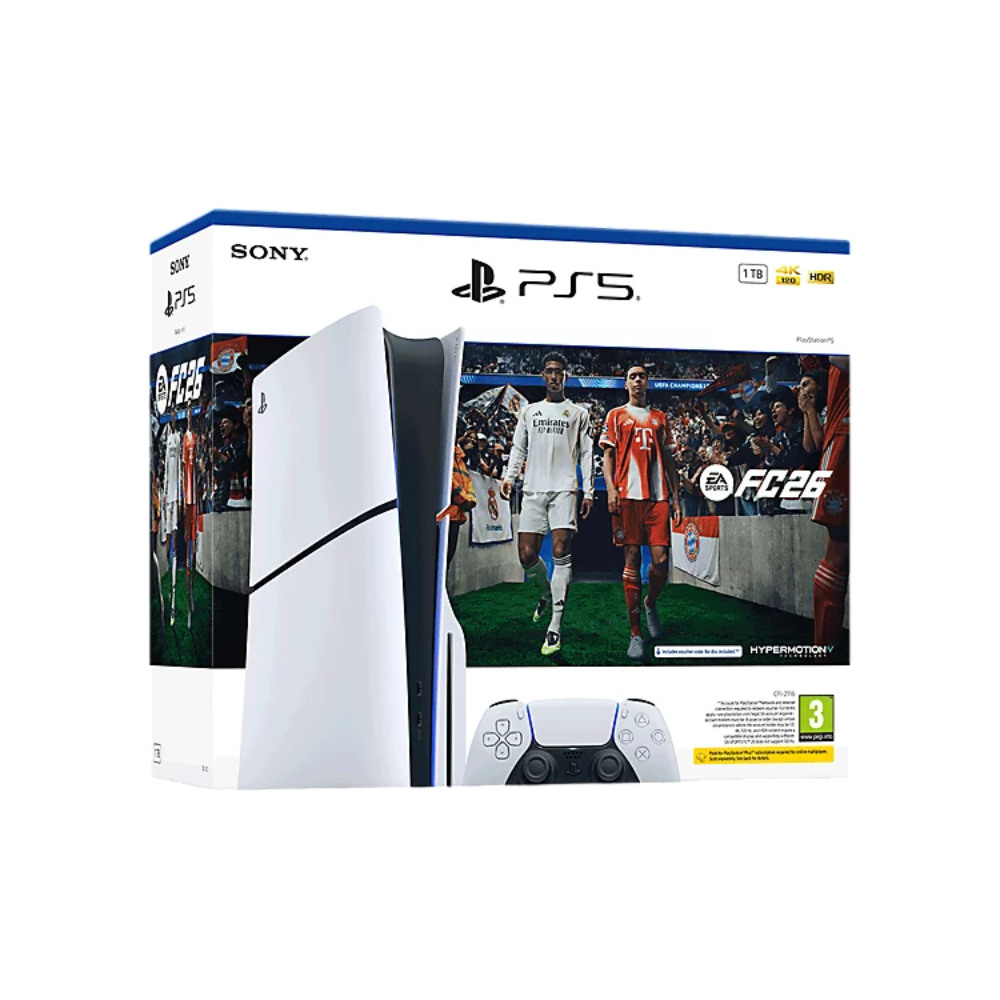 Конзола Sony PlayStation 5 Disc Slim + FC 26 Bundle